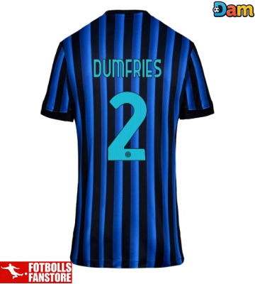 Inter Milan Denzel Dumfries #2 Hemmatröja Dam 2025-26 Kortärmad